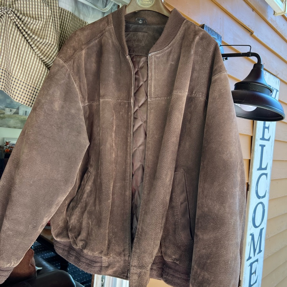Mens suede jacket